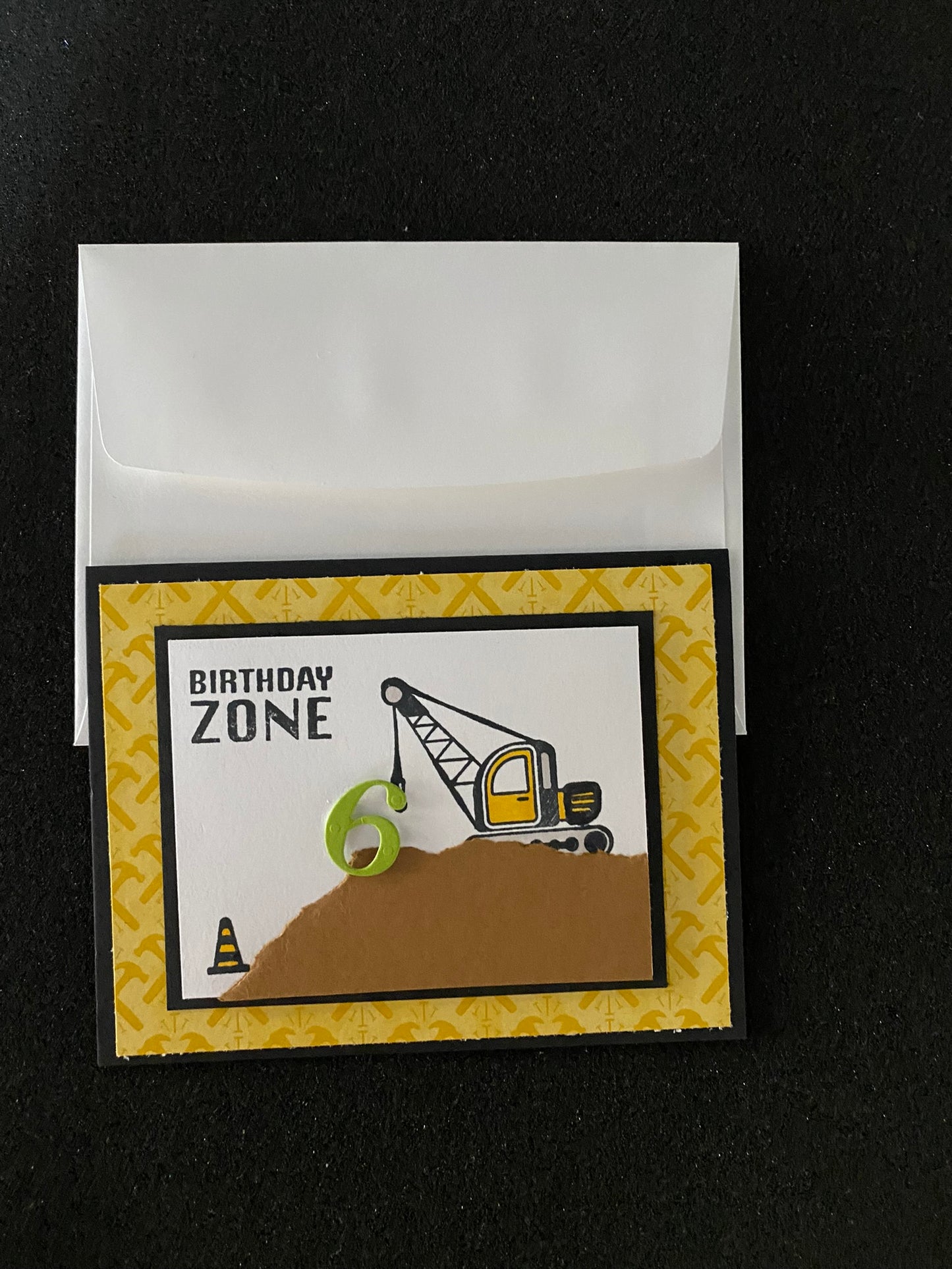 Construction Birthday Card