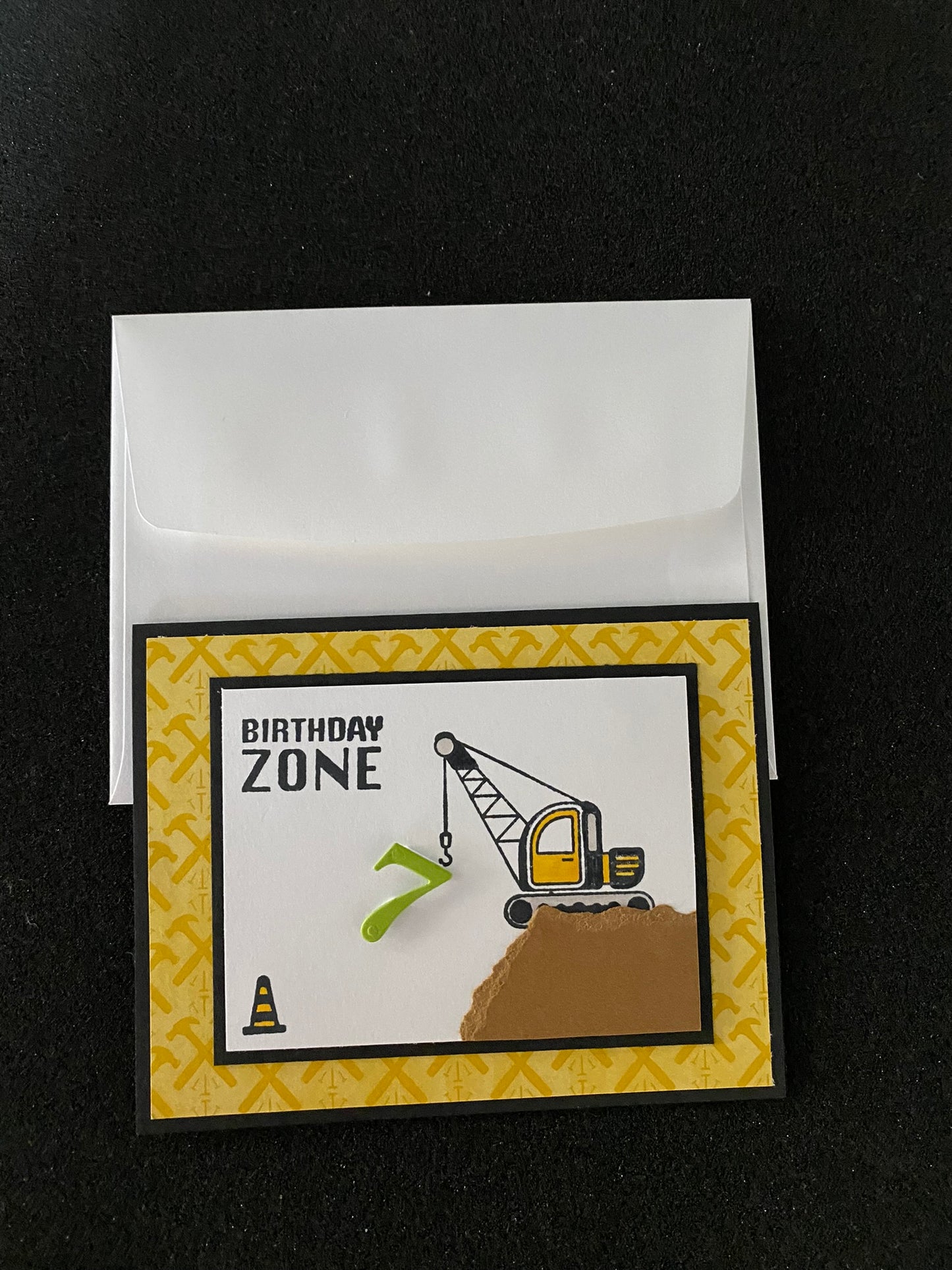 Construction Birthday Card